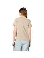 Champion Dámské tričko s krátkým rukávem béžové 118408 MS041