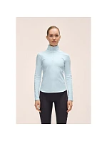 Dámské tričko CASALL Serene Half Zip Long Sleeve, modrá barva