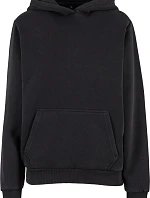 Build your Brand BY 298 Dámská oversize mikina s kapucí "Vintage" 56.0298 black