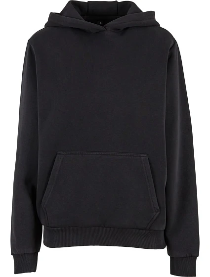 Build your Brand BY 298 Dámská oversize mikina s kapucí "Vintage" 56.0298 black
