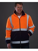 08 HiVis Fleecová Bunda hi vis orange model 22501917 - Yoko