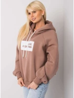 Mikina EM BL 651/2.41X hnědá