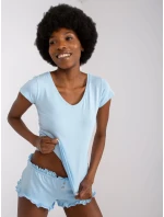 Pyžamo RV PI 7683.58 světle modrá