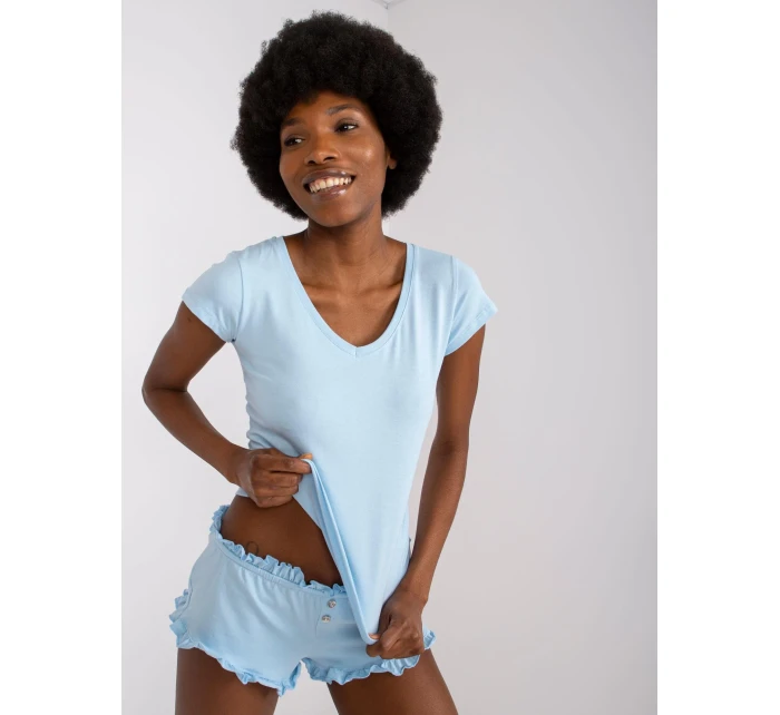 Pyžamo RV PI 7683.58 světle modrá