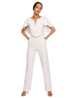 M670 Kombinéza s volánky - ecru M670 Kombinéza s volánky - ecru