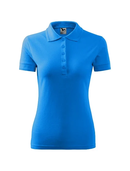 Pique Polo polokošile dámská model 20835753 blue - MALFINI, a.s.