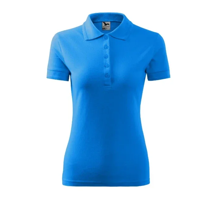 Pique Polo polokošile dámská model 20835753 blue - MALFINI, a.s. Pique Polo polokošile dámská model 20835753 blue - MALFINI, a.s.