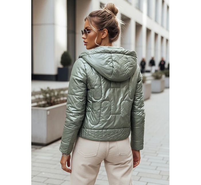Dámská přechodná prošívaná bunda LILYWOOL zelená FashionStreet TY3712