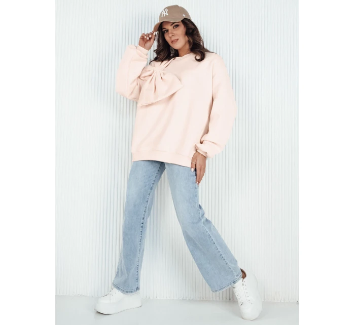 Dámská oversize mikina peach Dstreet model 21972851 - FashionStreet