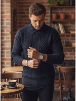 Pánský černý svetr Dstreet model 21982475 - FashionStreet