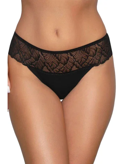 Dámská tanga 183 black - BABELL Dámská tanga 183 black - BABELL