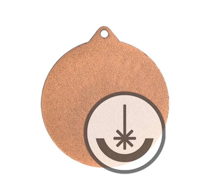 Laserem gravírovaná medaile - RMI