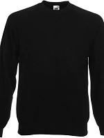 Fruit of the Loom Classic Raglan Sweat Raglánová mikina 16.2216 black