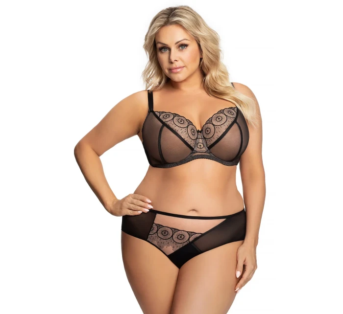 Dámské kalhotky model 21100810 Lara černé - Gorsenia