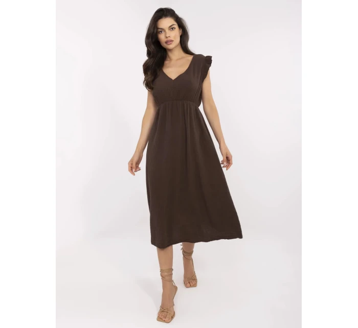 Sukienka MI SK model 21133024 brązowy - FPrice