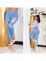 Sexy Highwaist Push Up Skinny Jeans ripped