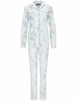 Dámské pyžamo 20232-178-6 zelenofialové - Pastunette