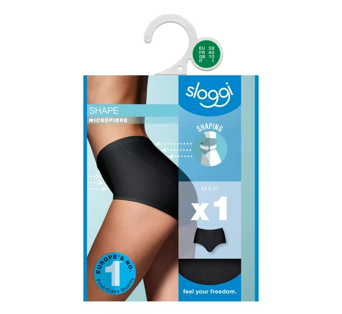 Dámské kalhotky Sloggi Shape H Maxi černé