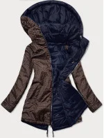 Tmavě oboustranná dámská bunda model 15798339 - MHM Tmavě oboustranná dámská bunda model 15798339 - MHM