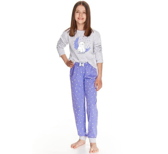 Dívčí pyžamo šedé s model 17627917 - Taro