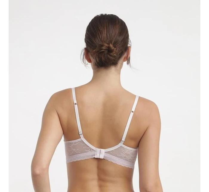 Dámská krajková podprsenka s kosticí model 21308768 UNDERWIRE FULL CUP BRA růžová - DIM Dámská krajková podprsenka s kosticí model 21308768 UNDERWIRE FULL CUP BRA růžová - DIM