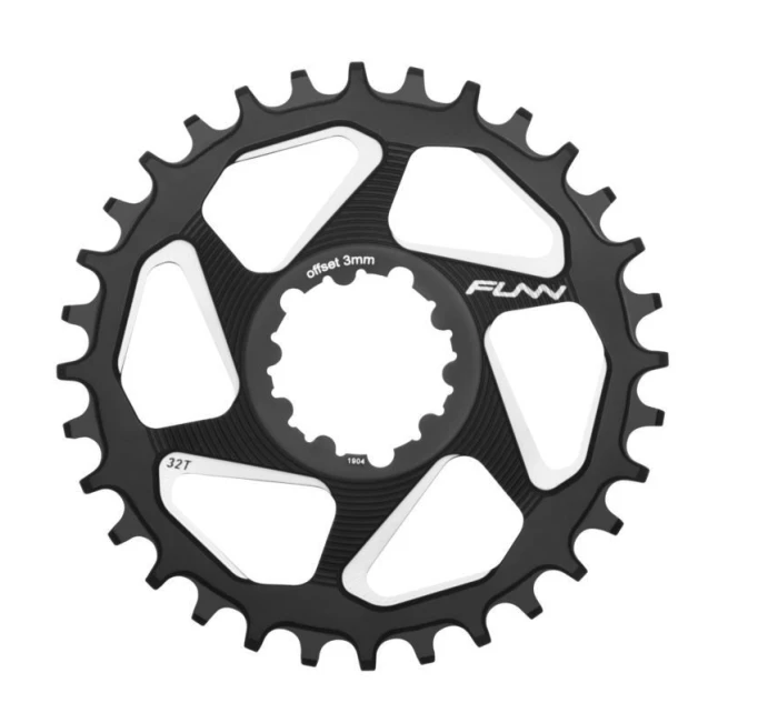 FUNN Klikový mech. kotouč SOLO DX BOOST červený 34T