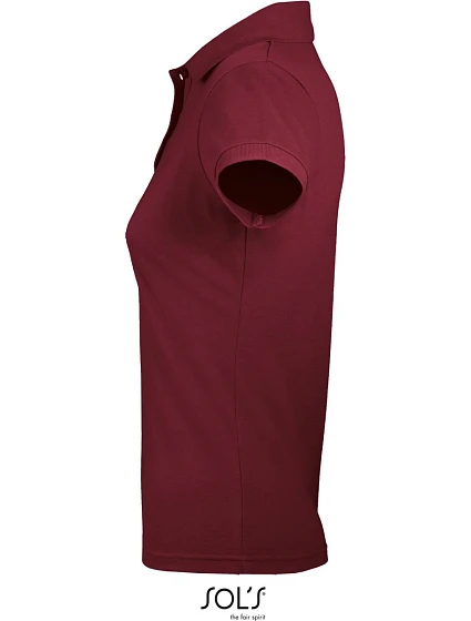 SOL'S Prime Women Dámské piqué polo z těžké bavlny model 22409518 burgundy SOL'S Prime Women Dámské piqué polo z těžké bavlny model 22409518 burgundy