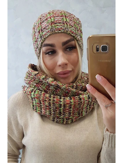 Dámská fleecová souprava 4  neon green model 18751127 - K-Fashion
