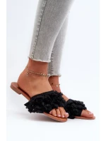 Dámské černé sandály model 21656748 - Boto Dámské černé sandály model 21656748 - Boto