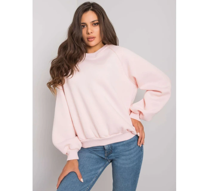 Mikina RV BL 6758.50P světle růžová