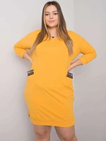Šaty RV SK 6836.55P tmavě žlutá