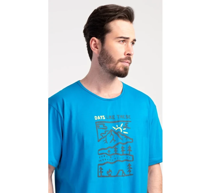 Pánská noční košile s krátkým rukávem Outdoor