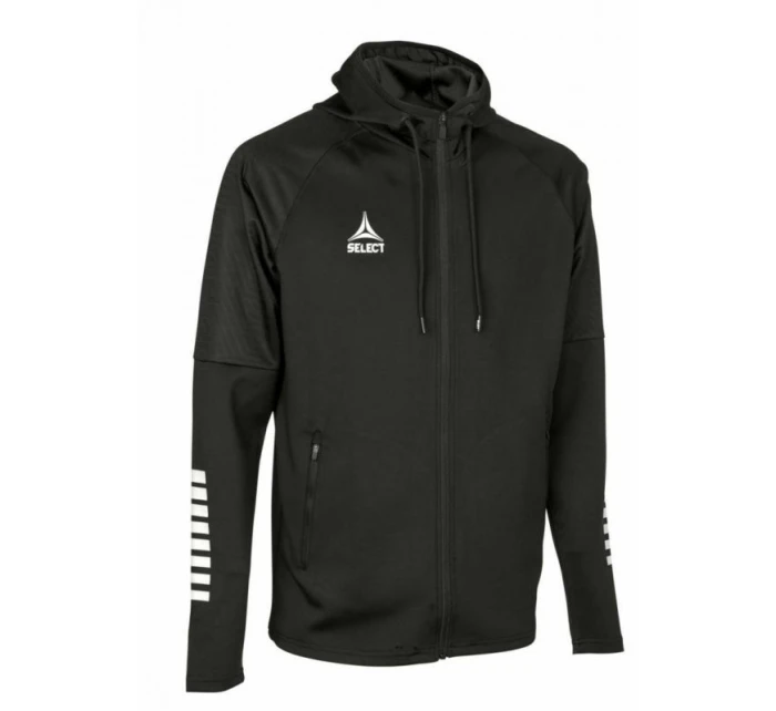 Fotbalová tréninková mikina s kapucí SELECT Monaco black v24 Fotbalová tréninková mikina s kapucí SELECT Monaco black v24