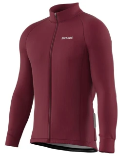 Biemme tričko s dlouhým rukávem BELVEDERE maroon XXL