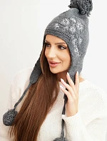 Dámská ušanka Emma K343 denim