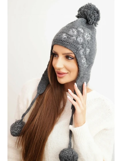 Dámská ušanka Emma K343 denim Dámská ušanka Emma K343 denim