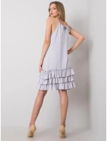 Šaty CHA SK model 15509191 světle šedá - FPrice Šaty CHA SK model 15509191 světle šedá - FPrice
