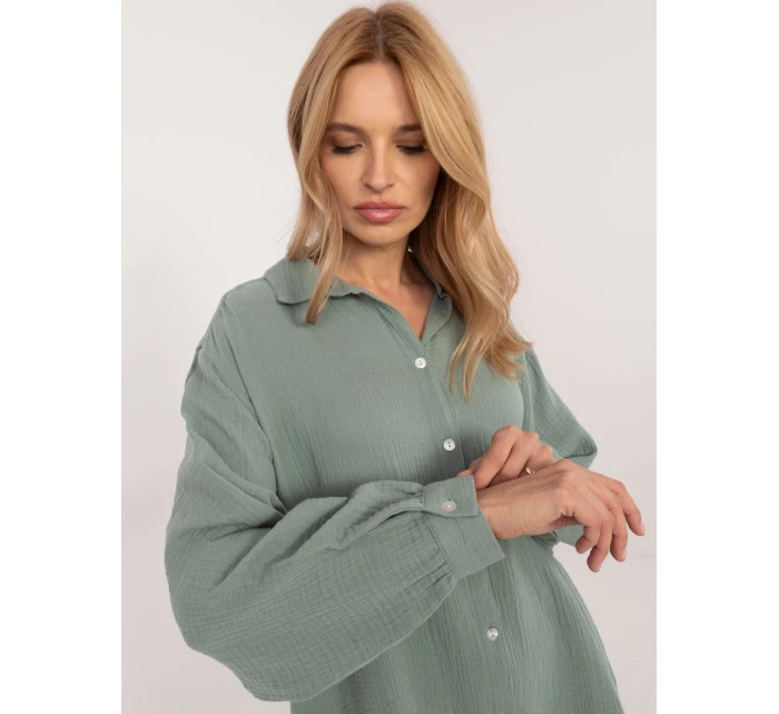 Koszula model 20612208 pistacjowy - FPrice