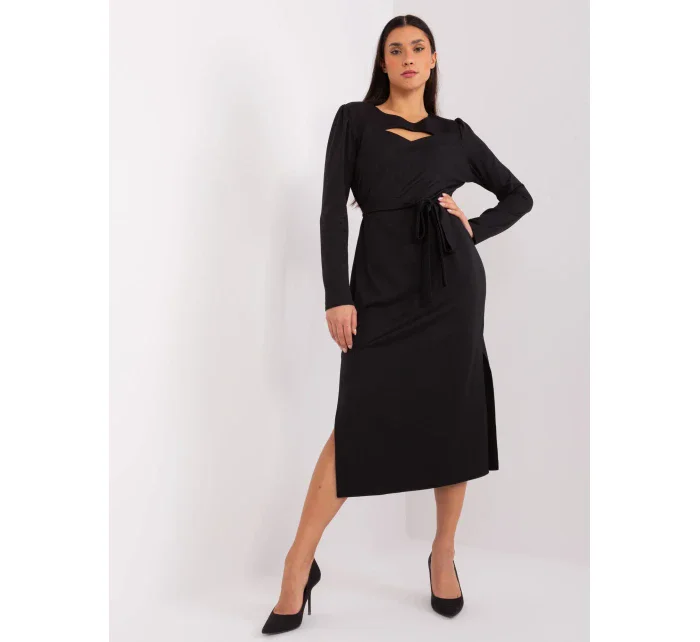 LK SK 509447 šaty.75P černá LK SK 509447 šaty.75P černá