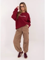 Mikina RV BL A1036.47 maroon Mikina RV BL A1036.47 maroon