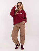 Mikina RV BL A1036.47 maroon