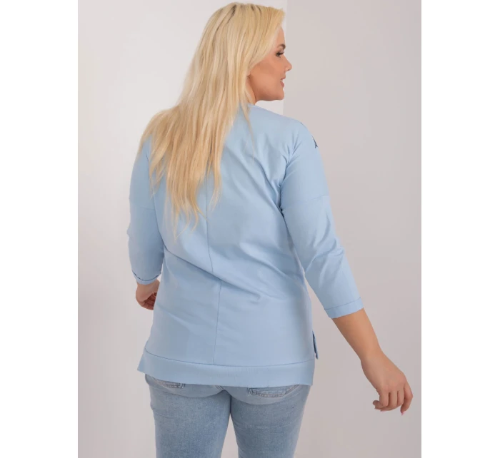 Halenka RV BZ 9433.81 světle modrá Halenka RV BZ 9433.81 světle modrá