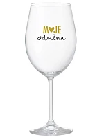 MOJE ODMĚNA - čirá sklenice na víno 350 ml MOJE ODMĚNA - čirá sklenice na víno 350 ml