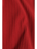 Dámské pletené šaty s rolákem  červené  model 19143803 - Moe