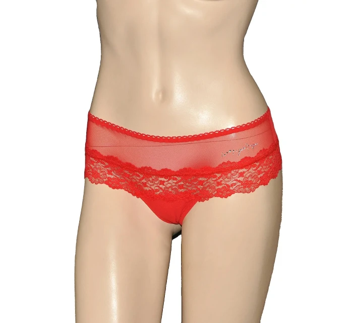Dámské brazilky / tanga N.19 Červená - Ewana Dámské brazilky / tanga N.19 Červená - Ewana