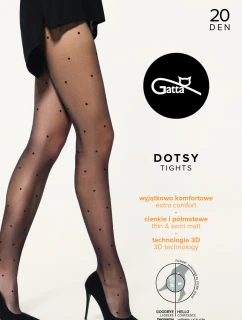 Dámské vzorované punčocháče model 21184190 - Gatta