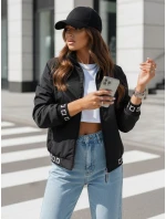 Dámský černý bomber HERA FashionStreet TY3765 Dámský černý bomber HERA FashionStreet TY3765