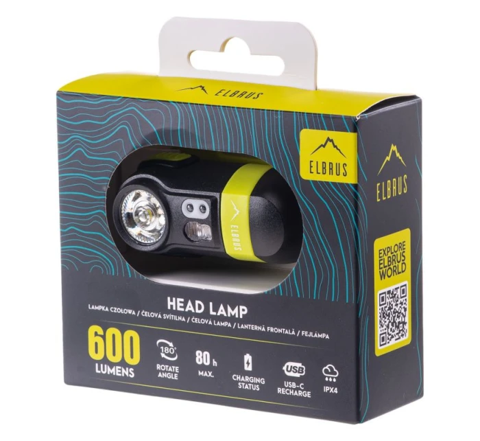 Čelovka Elbrus Nova Light 600 92800553560