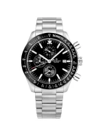Pánské hodinky Giewont Chronograph Sapphire Silver Black GW8720-B2 Pánské hodinky Giewont Chronograph Sapphire Silver Black GW8720-B2