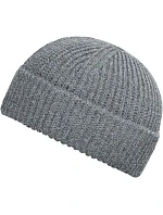 MB Pletená čepice 03. grey melange model 22446543 - Daiber MB Pletená čepice 03. grey melange model 22446543 - Daiber